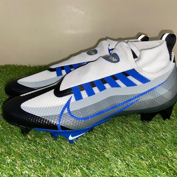 Nike Vapor Edge Pro 360 White Royal Blue Football Cleats DQ3670-041 Men Size 8 main image 6